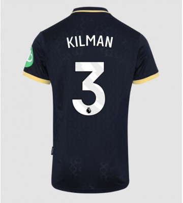 Lacne Muži Futbalové dres West Ham United Max Kilman #3 2025-26 Krátky Rukáv - Tretina